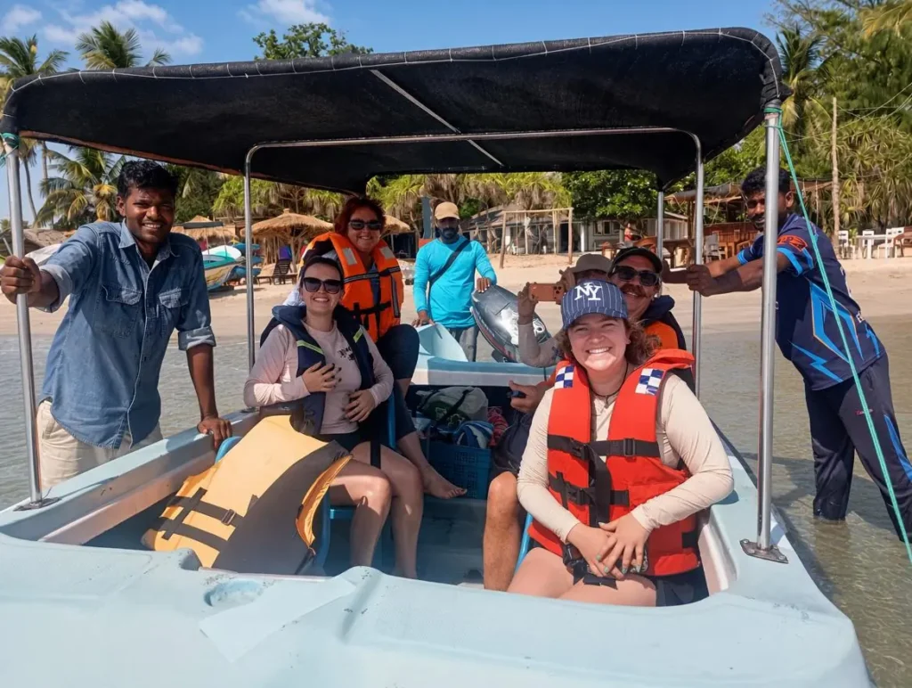 pigeon island snorkeling our happy customers ready to go pigeon islang