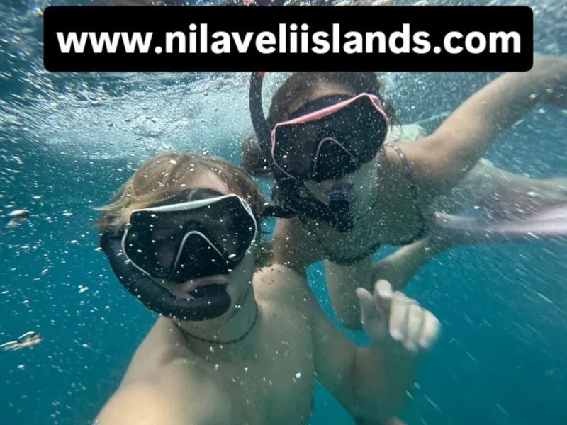 Recently couple snorkeling in angel rock nilaveli