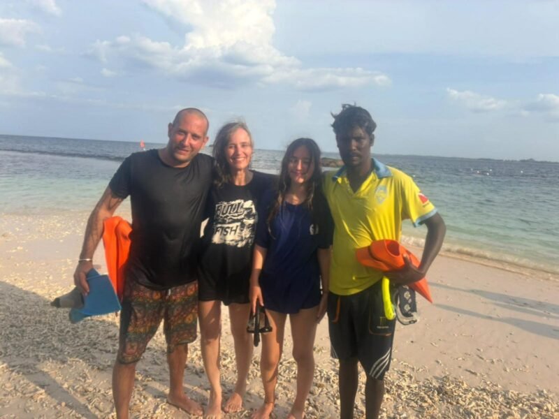 prabu taken photo in early morning snorkeling in angel rock