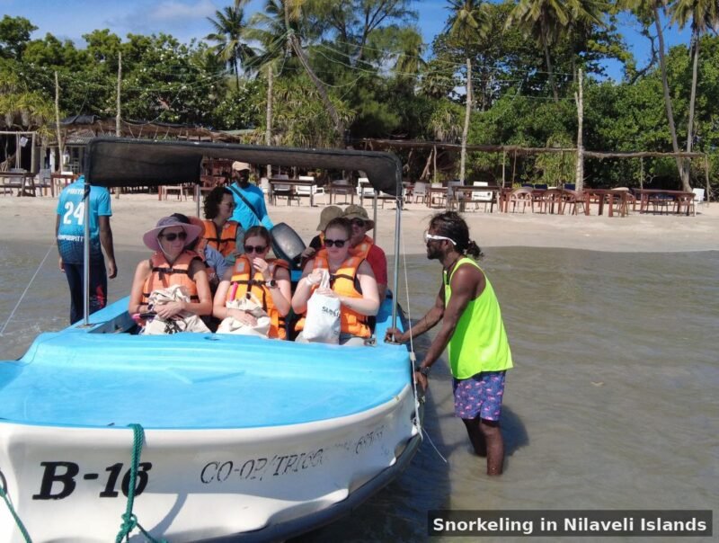 go snorkeling around pigeon island